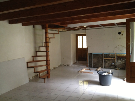 Salle à manger Avant Projet Annecy vieille ville